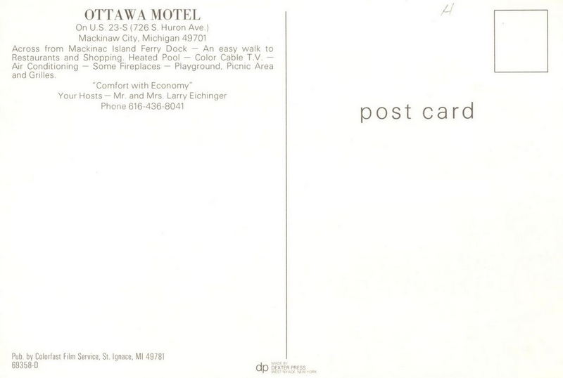 Ottawa Motel - Old Postcard (newer photo)